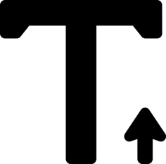 Capital T Outline Svg Vector, Free Vectors File